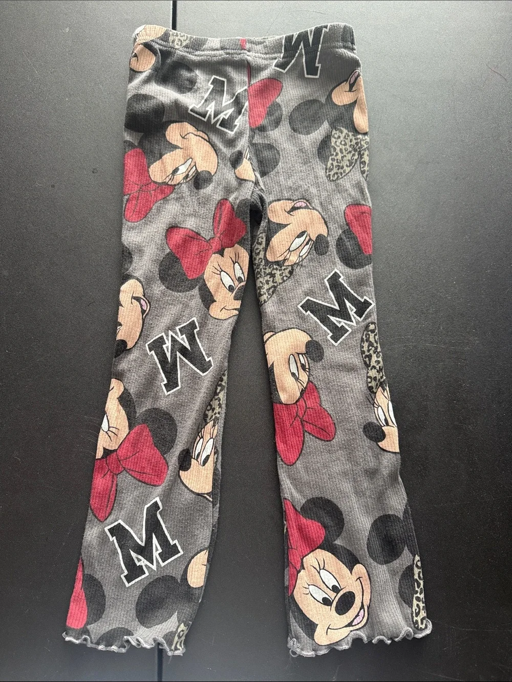Disney Minnie Mouse Gray with Red Trim Kids Pullover